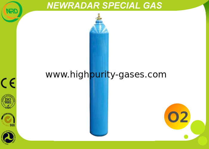 Metal Cutting Welding High Purity Gases 99.9999% Oxygen Gas O2