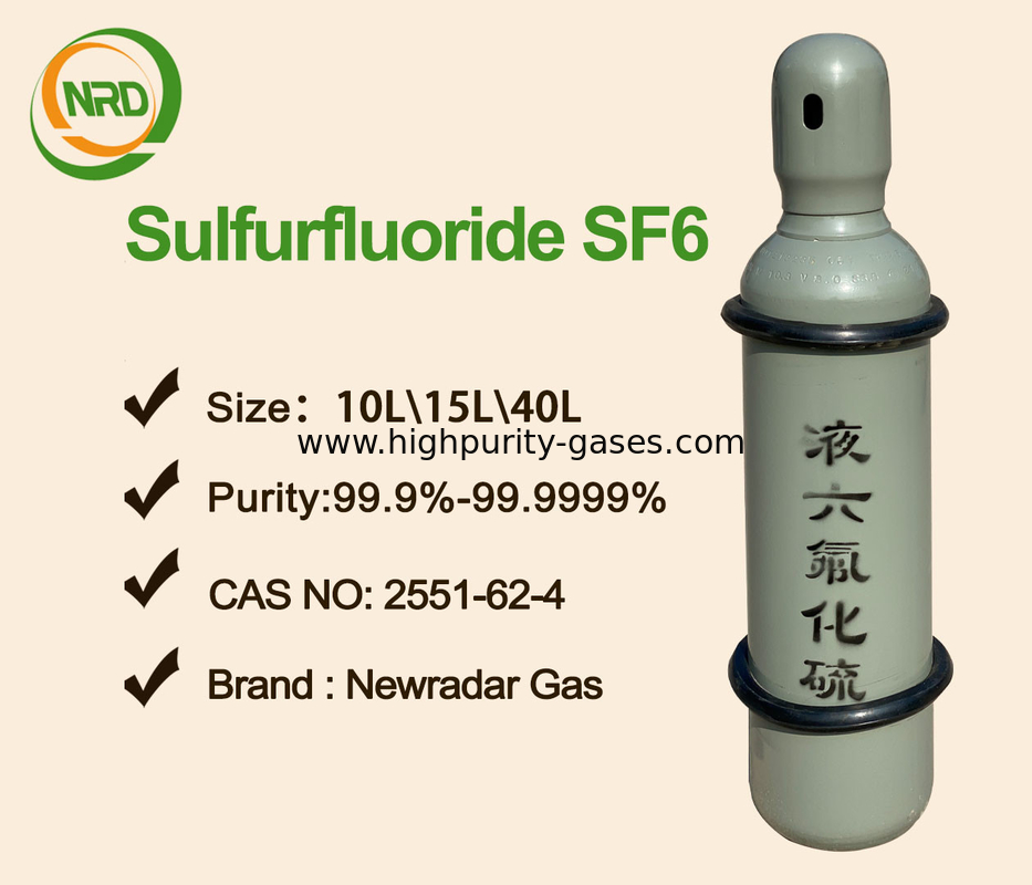 High Purity Sulfur Hexafluoride Gas Sf6 Used In Microelectronic Technology