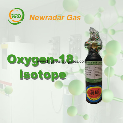 Isotope Oxygen-18 (gaz) avec la pureté de ≥97 Atom%